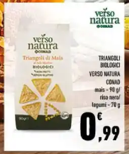 Conad TRIANGOLI BIOLOGICI offerta