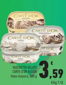 Conad VASCHETTA GELATO CARTE D'OR ALGIDA offerta