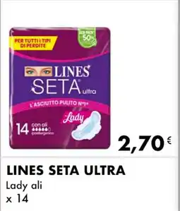 Iper Tosano LINES SETA ULTRA Lady ali offerta