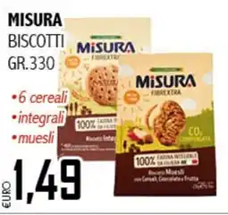 Big Food Misura biscotti offerta