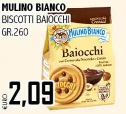 Big Food Mulino bianco biscotti baiocchi offerta