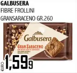 Big Food Galbusera fibre frollini gransaraceno offerta