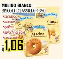 Big Food Mulino bianco biscotti classici offerta