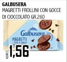 Big Food Galbusera magretti frollini con gocce di cioccolato offerta
