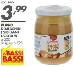 Italmark Burro d'arachidi i siciliani DOLGAM offerta