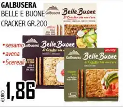 Big Food Galbusera belle e buone cracker offerta