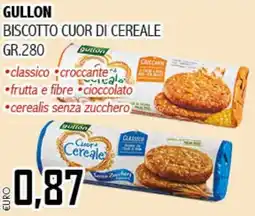 Big Food Gullon biscotto cuor di cereale offerta