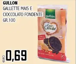 Big Food Gullon gallette mais e cioccolato fondente offerta