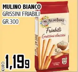 Big Food Mulino bianco grissini friabili offerta