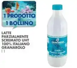 Italmark Latte parzialmente scremato uht 100% italiano GRANAROLO offerta