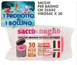 Italmark Sacchi per bagno VIROSAC x 30 offerta