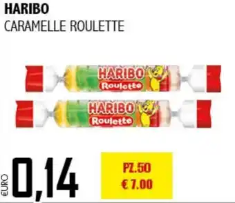 Big Food Haribo caramelle roulette offerta