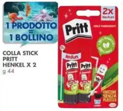 Italmark Colla stick pritt HENKEL x 2 offerta