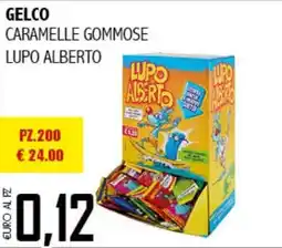 Big Food Gelco caramelle gommose lupo alberto offerta
