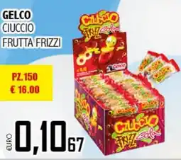 Big Food Gelco ciuccio frutta frizzi offerta