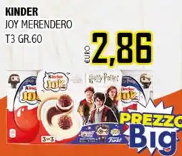 Big Food Kinder joy merendero T3 offerta