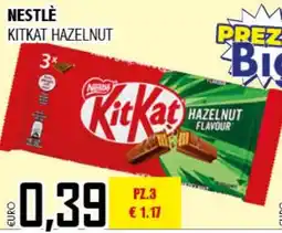 Big Food Nestlè kitkat hazelnut offerta