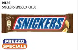 Big Food Mars snickers singolo offerta