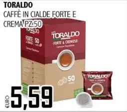 Big Food Toraldo caffè in cialde forte e crema offerta