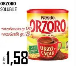 Big Food Orzoro solubile offerta