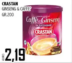 Big Food Crastan ginseng & caffe' offerta