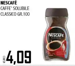 Big Food Nescafè caffe' solubile classico offerta