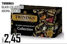 Big Food Twinings black collection aroma offerta