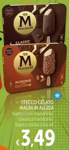 Spazio Conad Stecco gelato magnum ALGIDA offerta