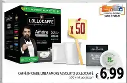 Spazio Conad Caffè in ciade linea amore assoluto LOLLOCAFFÈ offerta