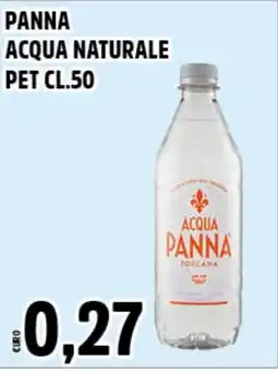 Big Food Panna acqua naturale pet offerta