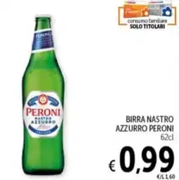 Spazio Conad Birra nastro azzurro PERONI offerta
