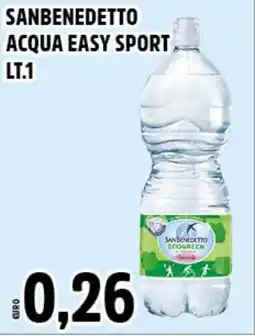Big Food Sanbenedetto acqua easy sport offerta