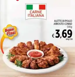 Spazio Conad Alette di pollo arrosto CONAD offerta