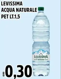 Big Food Levissima acqua naturale pet offerta