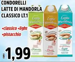 Big Food Condorelli latte di mandorla classico offerta