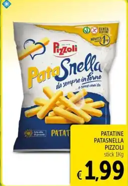 Spazio Conad Patatine patasnella PIZZOLI stick offerta