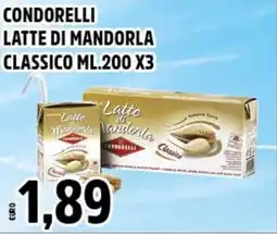 Big Food Condorelli latte di mandorla classico offerta