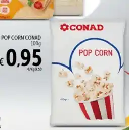 Spazio Conad Pop corn CONAD offerta