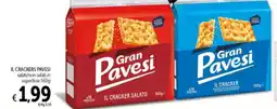 Spazio Conad Il crackers PAVESI offerta