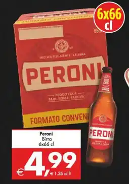 Deco Supermercati Peroni Birra offerta