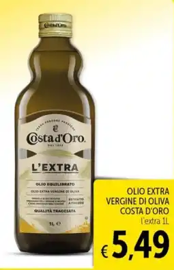 Spazio Conad Olio extra vergine di oliva COSTA D'ORO offerta