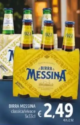 Spazio Conad Birra MESSINA offerta