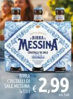 Spazio Conad Birra cristalli di sale MESSINA offerta