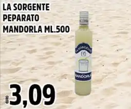 La sorgente peparato mandorla