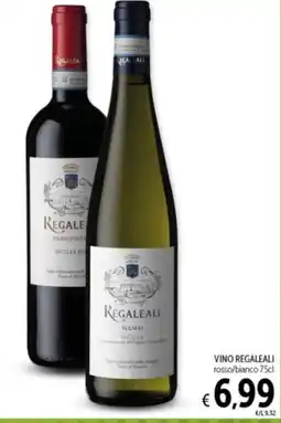 Spazio Conad Vino REGALEALI rosso/bianco offerta