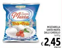 Spazio Conad Mozzarella santa marta DALLI CARDILLO offerta