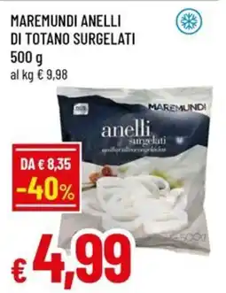 A&O Maremundi anelli di totano surgelati offerta