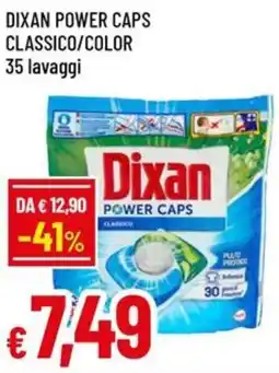 A&O Dixan power caps classico/color offerta