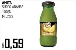 Big Food Amita succo ananas 100% offerta