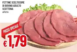 A&O Fettine sceltissime di bovino adulto scottona offerta